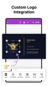 Business Card Maker, Creator screenshot 3
