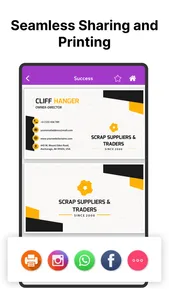 Business Card Maker, Creator screenshot 5
