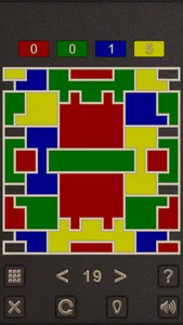 Four Color Shape Puzzle screenshot 3