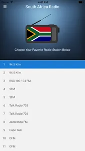 South Africa Radio Station FM screenshot 1