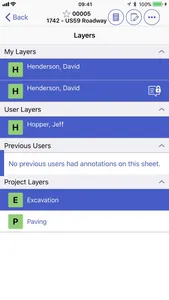 HCSS Plans: Revision control screenshot 1