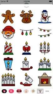 100 Christmas stickers screenshot 0