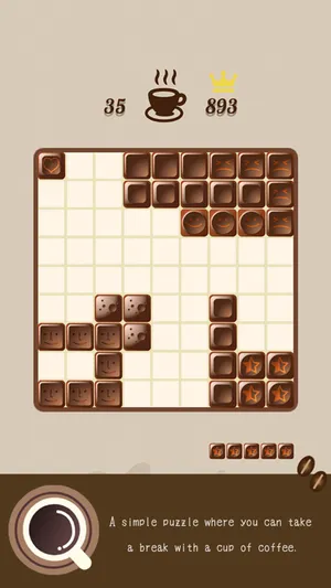 Block puzzle-Chocolate puzzle screenshot 1