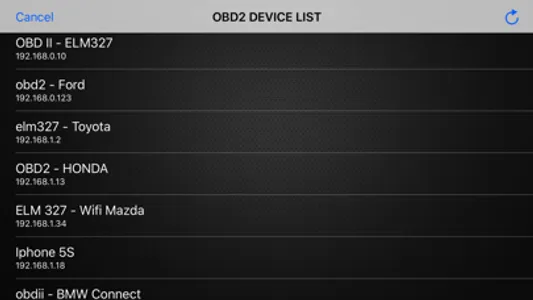 OBD Tracker - ELM327 Terminal screenshot 1