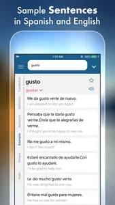 Spanish Plus Dict & Translator screenshot 2