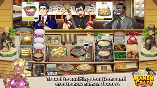 Ramen Craze - Fun Cooking Game screenshot 1