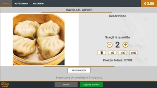 iRisto Menu screenshot 1