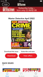 Master Detective Magazine screenshot 0