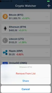 Crypto Watcher screenshot 3