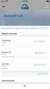 RG Bank screenshot 2