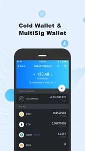 Ownbit: Cold & MultiSig Wallet screenshot 1