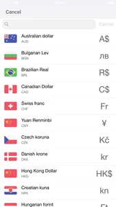 Current Rate screenshot 2