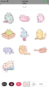 Cute Cats Sticker Collection screenshot 3