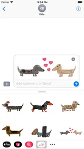 Adorable Dachshund Stickers screenshot 0