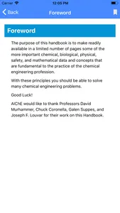 AIChE Student Handbook screenshot 4