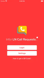 Infor LN Call Requests screenshot 0