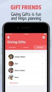 Giving Gifts - Idea Planner screenshot 4