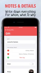 Giving Gifts - Idea Planner screenshot 5