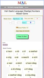 Irish Gaelic M(A)L screenshot 1