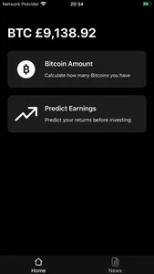 Bitcoin - Calculator & News screenshot 0