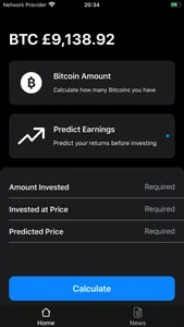 Bitcoin - Calculator & News screenshot 2