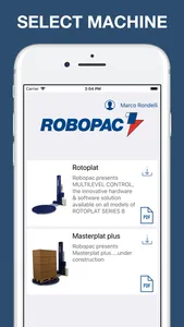 ROBOPAC HMI screenshot 0