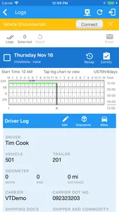 FleetWaze eLog screenshot 1