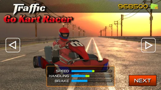 Traffic Go Kart Racer 3D screenshot 1