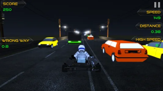 Traffic Go Kart Racer 3D screenshot 3