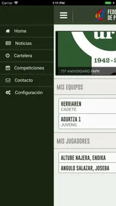 Federación Alavesa de Pelota screenshot 1