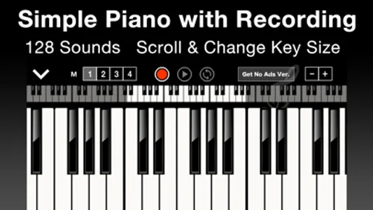 Tiny Piano  Synthesizer Chord screenshot 0