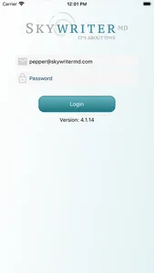 Skywriter MD Provider App screenshot 0