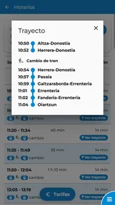 Euskal Tren, Metro y Tranvía screenshot 6