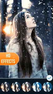 Snow Effect Photo Editor screenshot 1