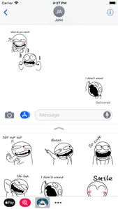 Face Reactions Stickers screenshot 2