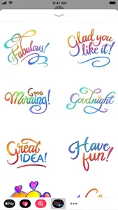 Greet-Moji Stickers screenshot 0