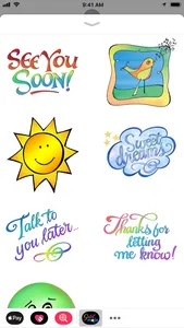 Greet-Moji Stickers screenshot 3