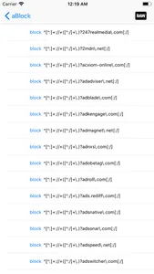 aBlock - ad blocker screenshot 1