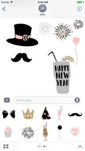 Happy New Year - Stickers screenshot 1