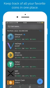 CryptoTrax - Coin Portfolio screenshot 2