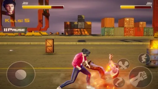 Fight in Streets -Gang Wars 3D screenshot 1