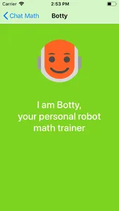 Math Chat - my robot teacher screenshot 3