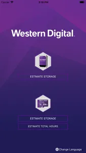 WD Purple Storage Calculator screenshot 1