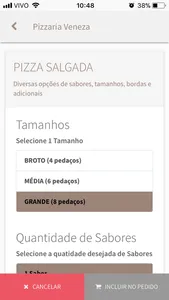 Pizzaria Veneza - SBC screenshot 4