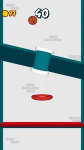 Dunk The Hoops - Bouncy Ball screenshot 3