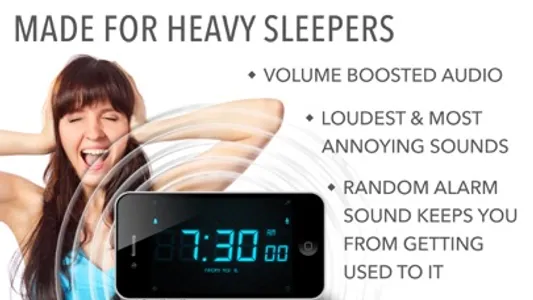 Loud Alarm Clock Pro - Loudest screenshot 0