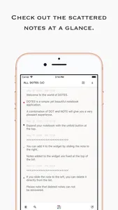 DOTE - Simple notes screenshot 1