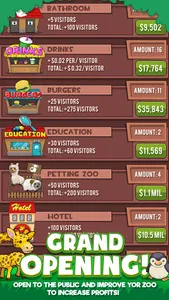 Idle Tap Zoo screenshot 1