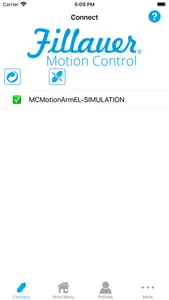 Motion Arm UI screenshot 0