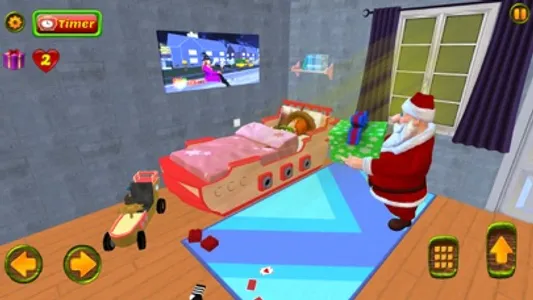 Santa Christmas Infinite Track screenshot 4